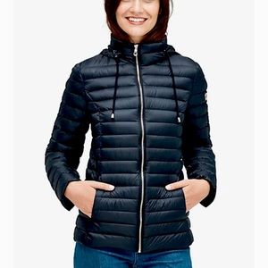 NWT Kate Spade Black Puffer Coat